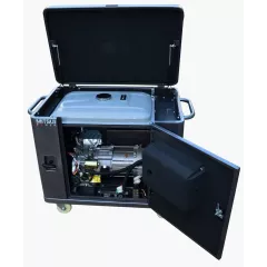 Бензиновый генератор Mitsui Power ZM 7000 SE в кожухе с АВР