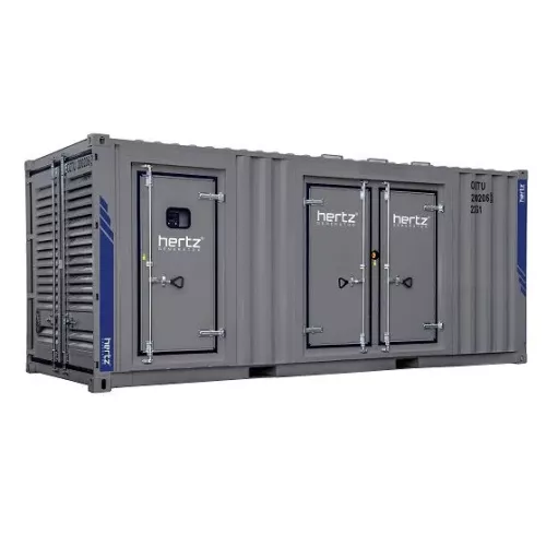 Дизельный генератор Hertz HG 1250 PC в кожухе с АВР
