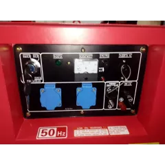 Дизельный генератор АМПЕРОС LDG 8500 CLE в кожухе