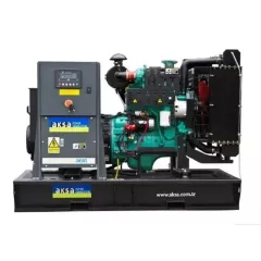 Дизельный генератор Aksa APD 66C в контейнере с АВР