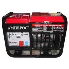 Дизельный генератор АМПЕРОС LDG 12-3 E в контейнере