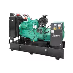 Дизельный генератор ТСС АД-64C-Т400-1РПМ15 на прицепе