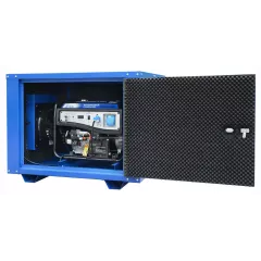 Бензиновый генератор ТСС SGG 7500E3A в кожухе