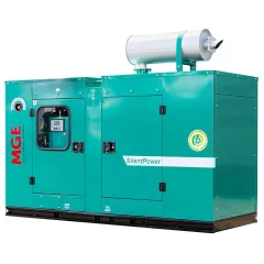 Дизельный генератор MGE P640CS в кожухе