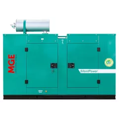 Дизельный генератор MGE P640CS в кожухе с АВР