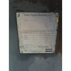 БУ дизельный генератор Atlas Copco QAS 500