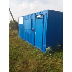 БУ дизельный генератор Aksa AC-550 в контейнере