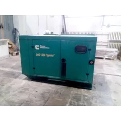 БУ дизельный генератор Cummins C80D5 в кожухе