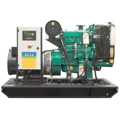 Дизельный генератор Aksa AC-55 в контейнере с АВР