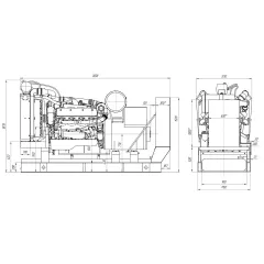 Дизельный генератор ПСМ АД-220 (ЯМЗ)