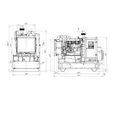 Дизельный генератор ПСМ АД-50 в контейнере