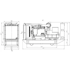 Дизельный генератор ПСМ ADDo-250 с АВР