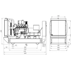 Дизельный генератор ПСМ ADDo-300 с АВР