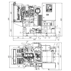 Дизельный генератор ПСМ ADP-30 с АВР