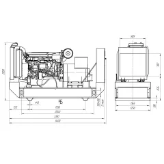Дизельный генератор ПСМ ADV-220 с АВР