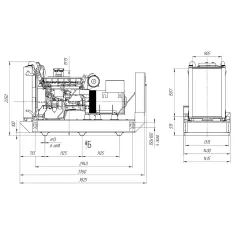 Дизельный генератор ПСМ ADV-400