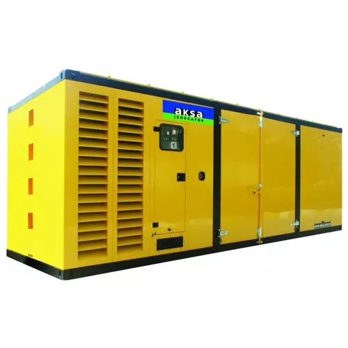 Дизельный генератор Aksa APD1100M в кожухе