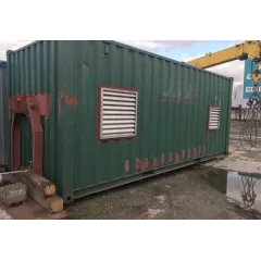 БУ дизельный генератор Cummins c500d5e в контейнере