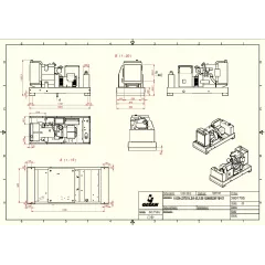 Дизельный генератор Gesan DPB 45 E