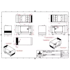 Дизельный генератор Gesan DPBS 15 E