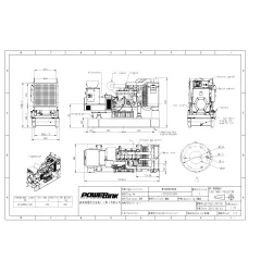 Дизельный генератор PowerLink GMS130C с АВР
