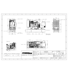 Дизельный генератор PowerLink GMS175C с АВР