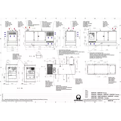 Дизельный генератор Pramac GSW 220 D в кожухе