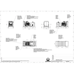 Дизельный генератор Pramac GSW 510 DO