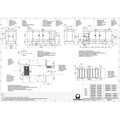 Дизельный генератор Pramac GSW 510 V в кожухе