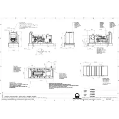 Дизельный генератор Pramac GSW 560 V AUTO