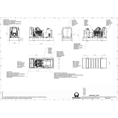 Дизельный генератор Pramac GSW 580 DO с АВР