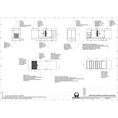 Дизельный генератор Pramac GSW 630DO в кожухе