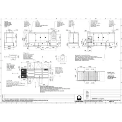 Дизельный генератор Pramac GSW 705 V в кожухе