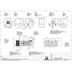 Дизельный генератор Pramac GSW 755 DO в кожухе с АВР