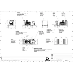 Дизельный генератор Pramac GSW 755 DO с АВР
