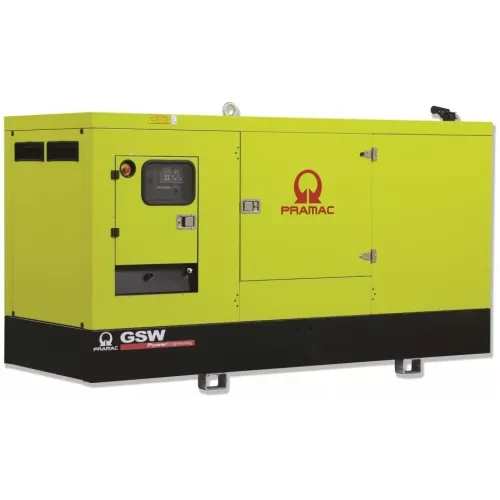 Дизельный генератор Pramac GSW 150 D в кожухе