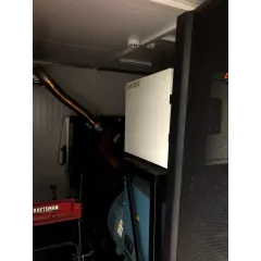 БУ дизельный генератор Gesan DJA 200 E в контейнере на шасси