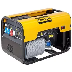 Бензиновый генератор Atlas Copco QEP R14 в контейнере с АВР