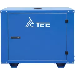 Бензиновый генератор ТСС SGG 7500E в кожухе МК-1 с АВР