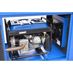 Бензиновый генератор ТСС SGG 7000E в кожухе МК-1