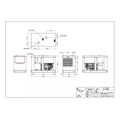 Дизельный генератор Toyo TG-12SPC с АВР