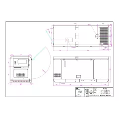 Дизельный генератор Toyo TG-30SBS с АВР
