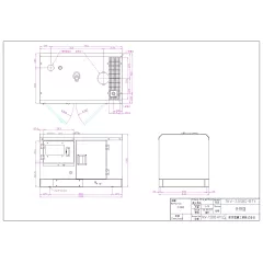 Дизельный генератор Toyo TKV-7.5SBS с АВР