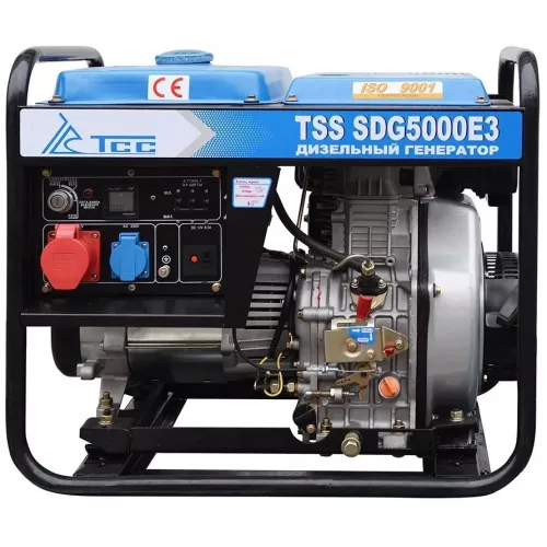 Дизельный генератор ТСС SDG 5000 E3