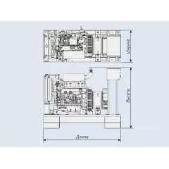 Дизельный генератор Yanmar YH 170 DTLA-5R